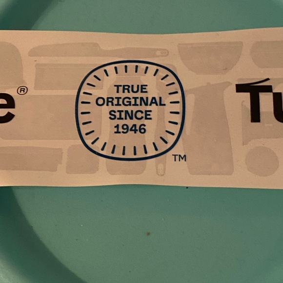 Tupperware Pink and Blue Floral Bath Container - Picture 3 of 4